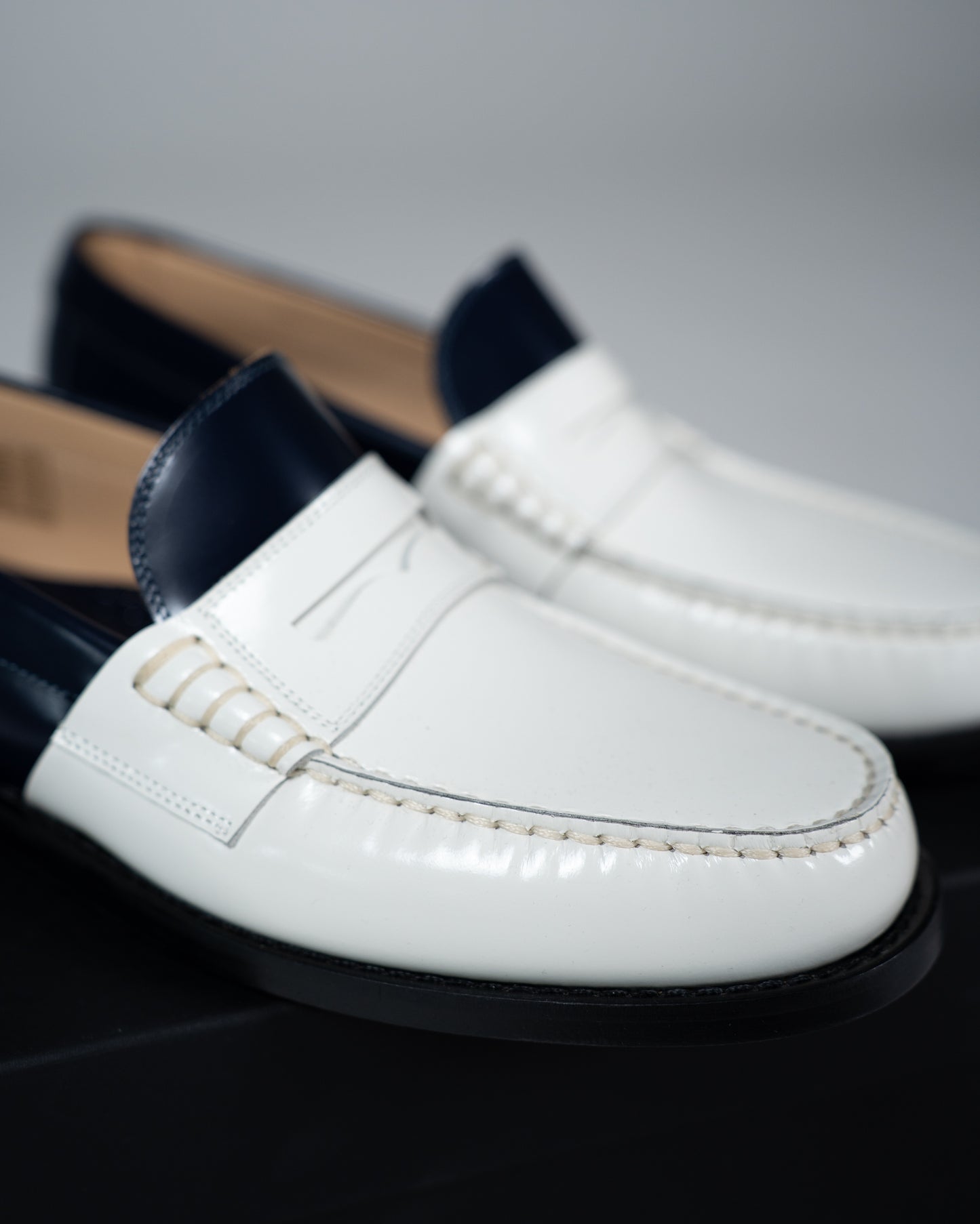 Mocassino Bicolor Ocean/Butter