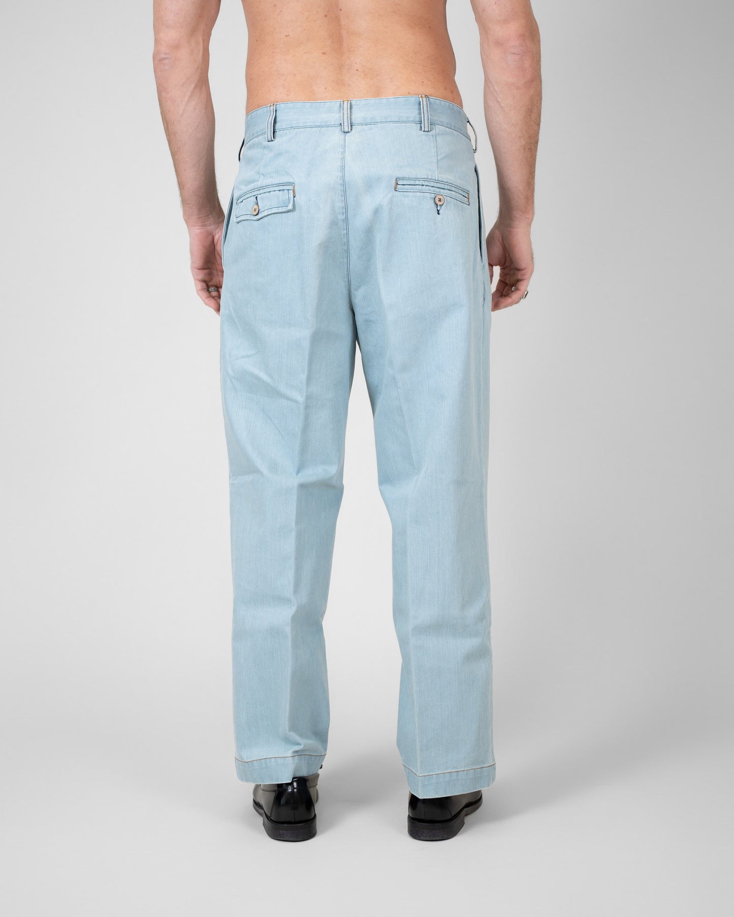 Jeans Pecori Lavaggio Chiaro