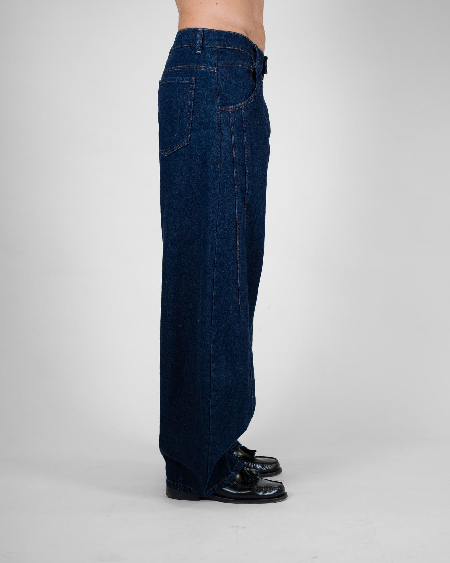 Pantalone Texas Jeans Blu Notte