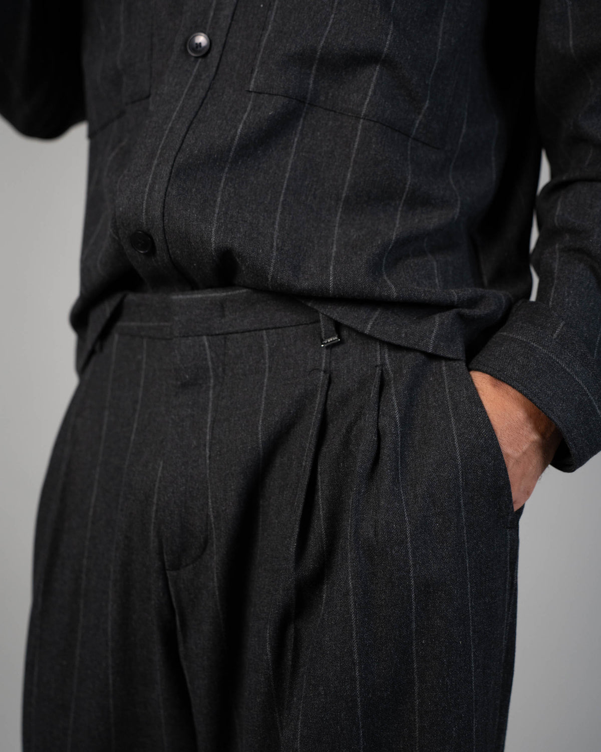 Camicia Coordinato Dark Grey