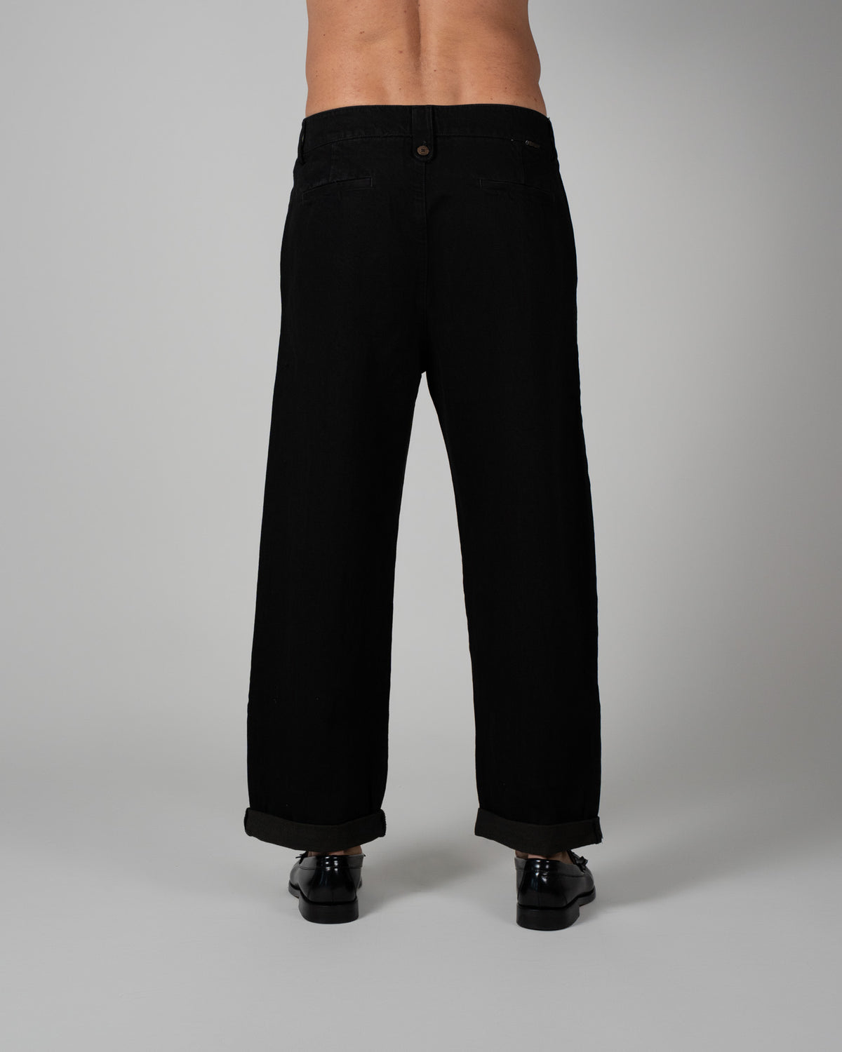 Pantalone Ridolfi nero/verde