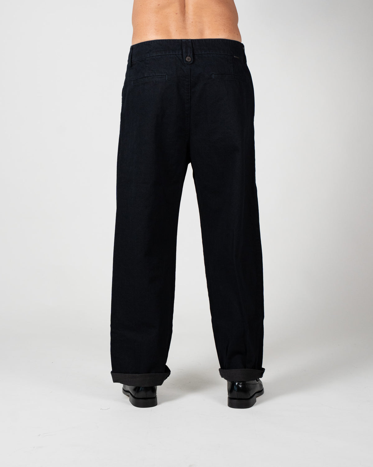 Pantalone Ridolfi blu/marrone