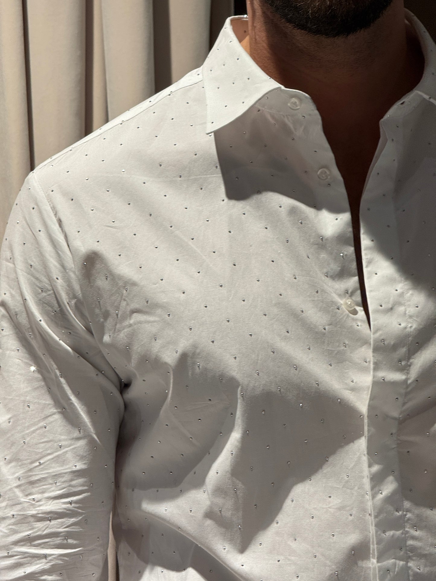 Camicia Brillantini white