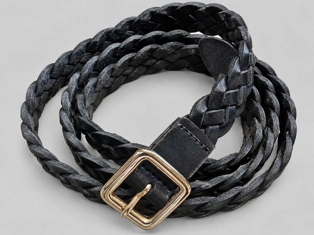 Cintura Intrecciata Black