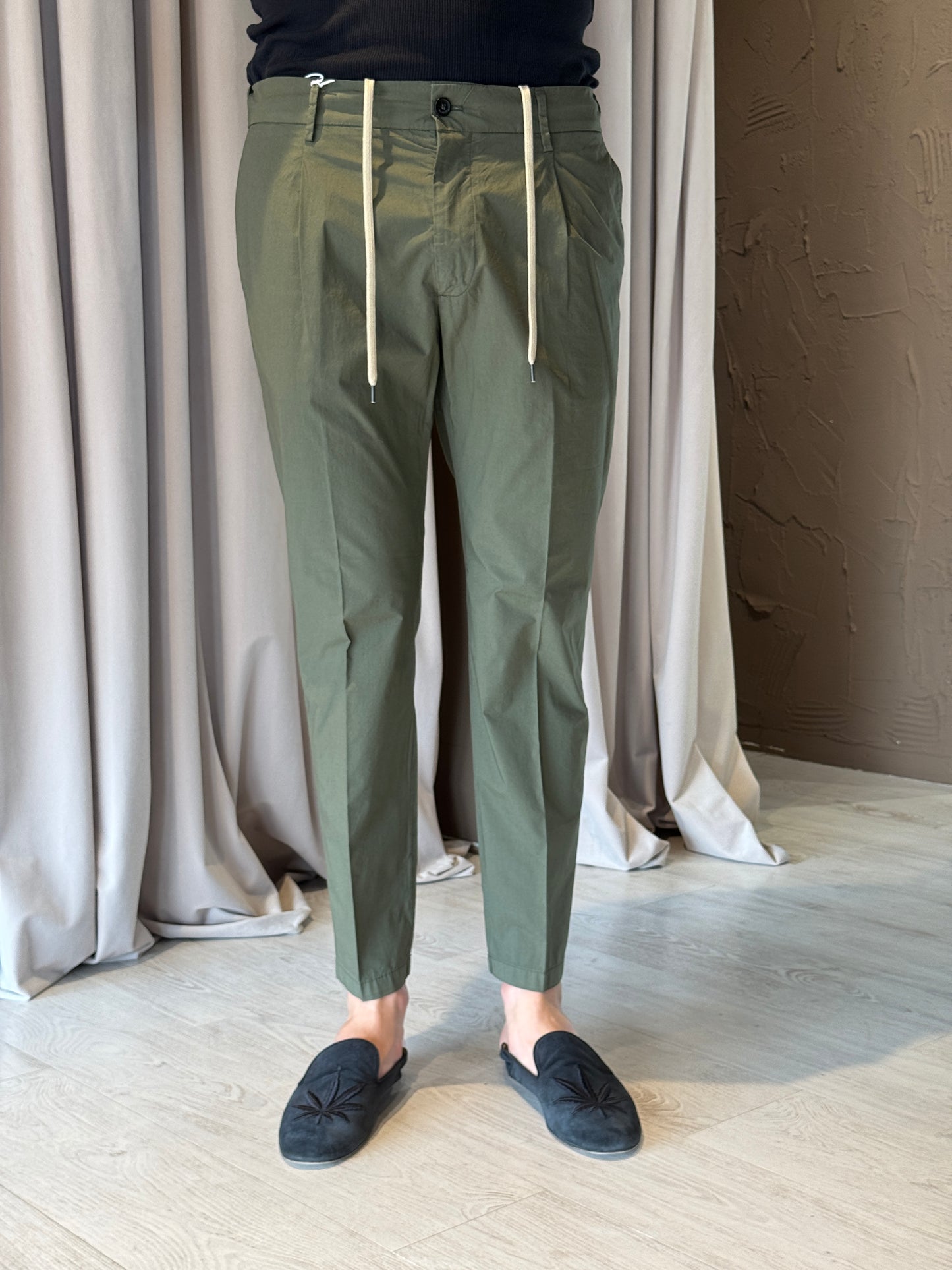 Pantalone Riccardo Verde M.