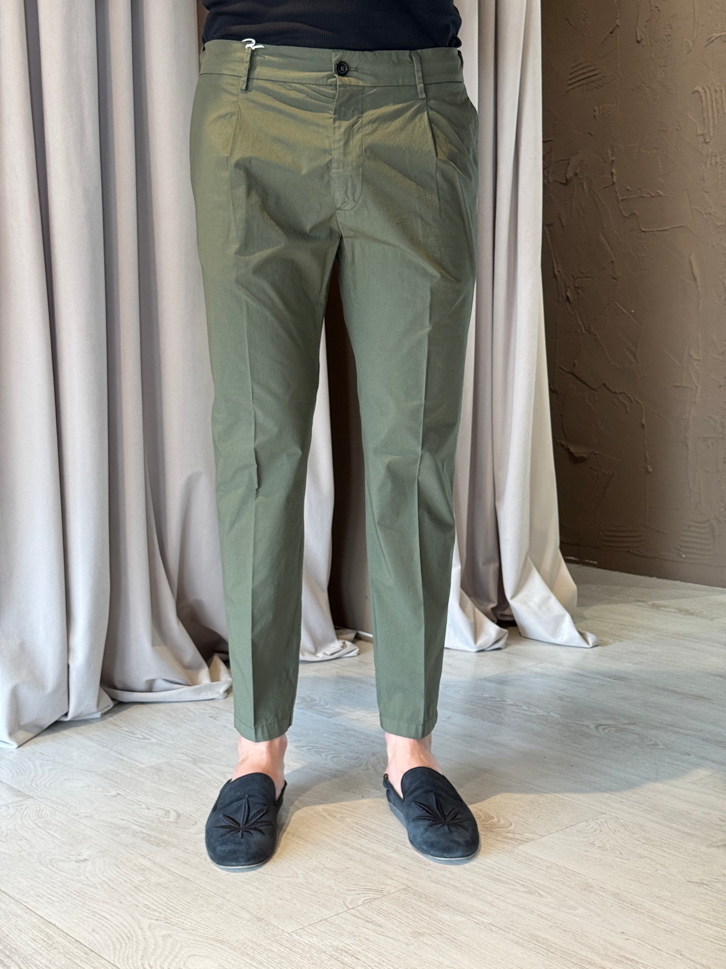Pantalone Riccardo Verde M.