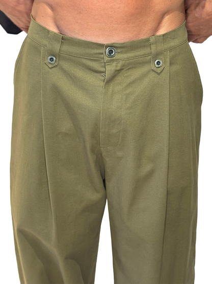 Pantalone Tolosa Verde Militare