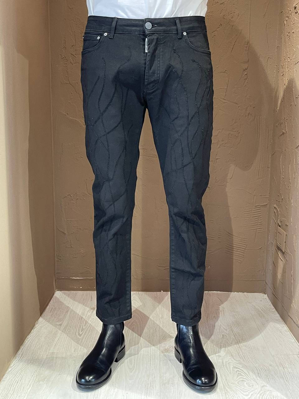 Underground Couture Jeans Bull nero Laser