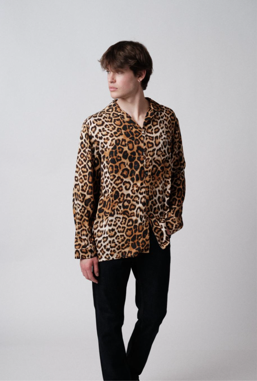 Underground Couture Camicia Tencel animalier