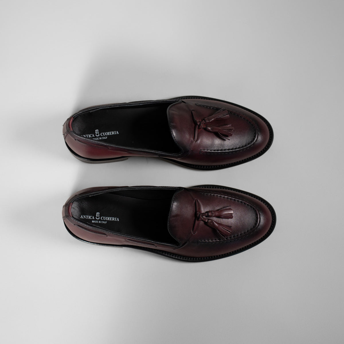 Mocassino Bordeaux nappine
