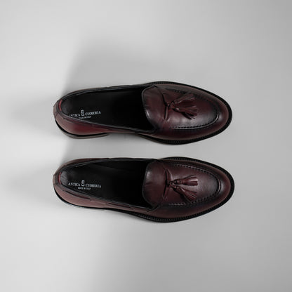 Mocassino Bordeaux nappine