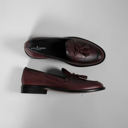 Mocassino Bordeaux nappine