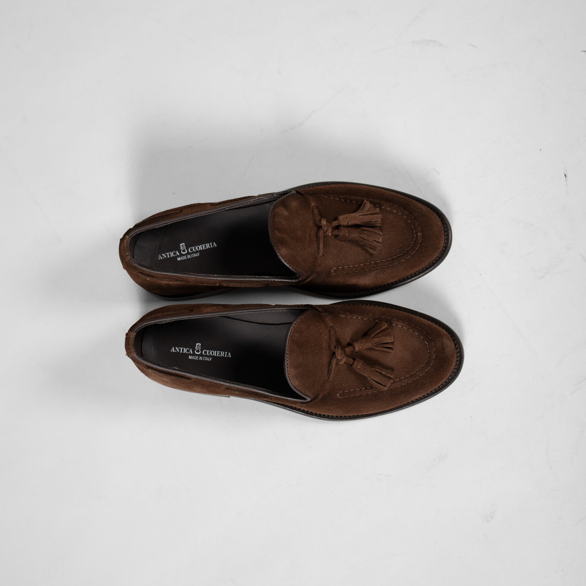 Mocassino scamosciato