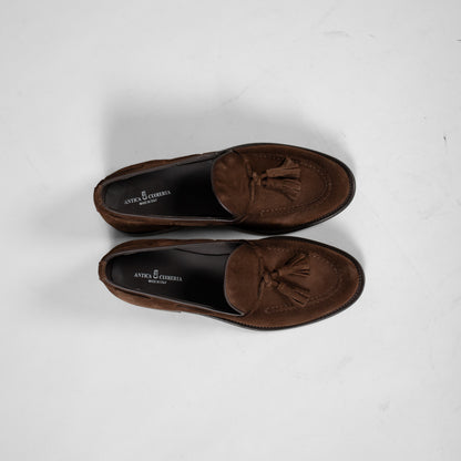 Mocassino scamosciato