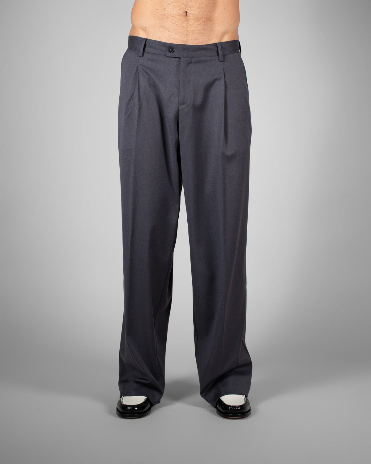 Pantalone Loose Grey