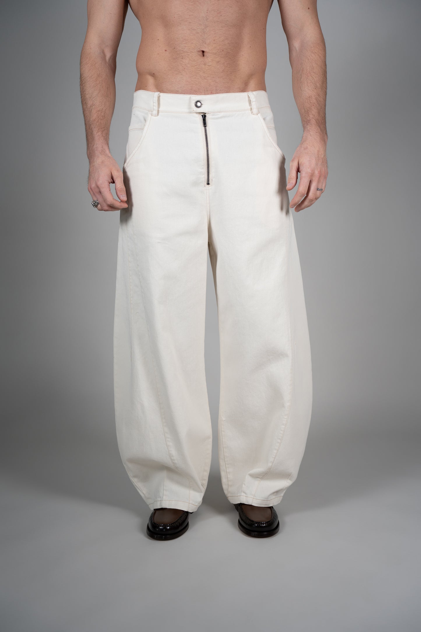 Pantalone Texas Panna