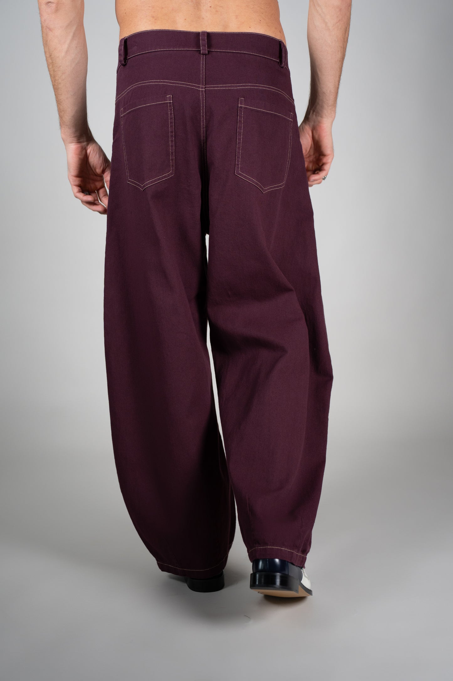 Pantalone Texas Bordeaux