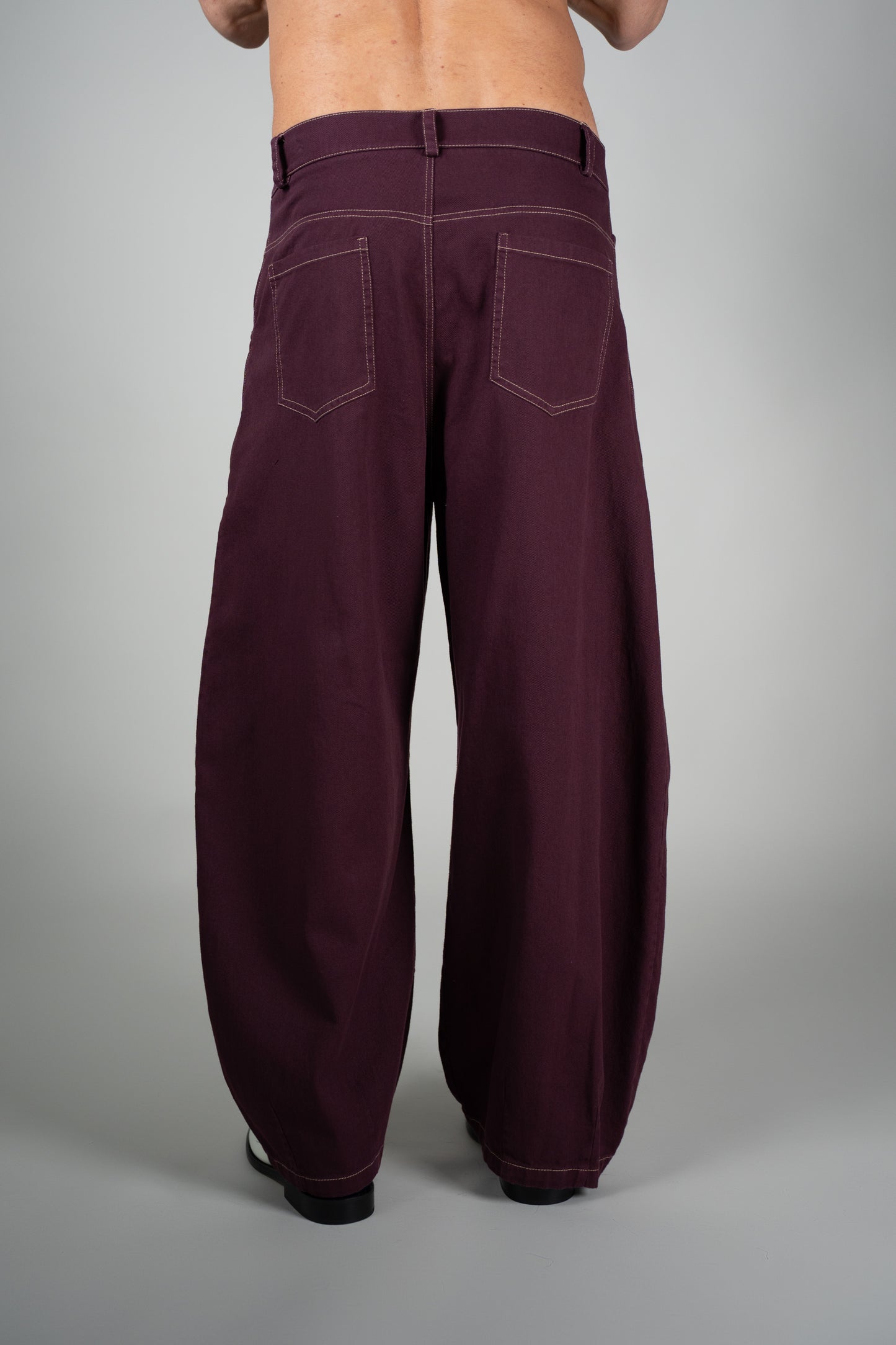 Pantalone Texas Bordeaux