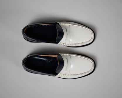 Mocassino Bicolor Ocean/Butter