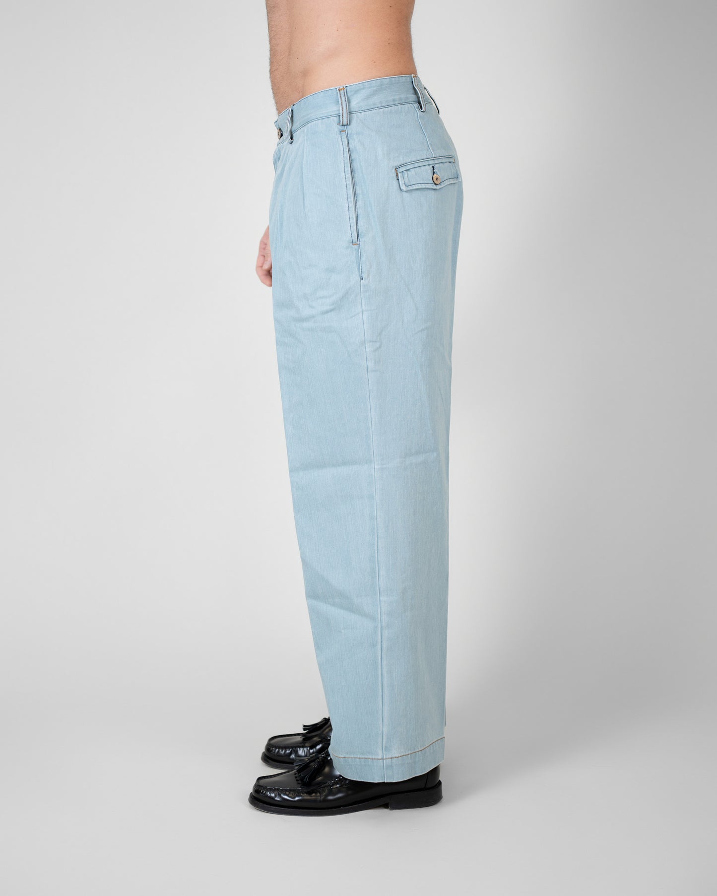 Jeans Pecori Lavaggio Chiaro