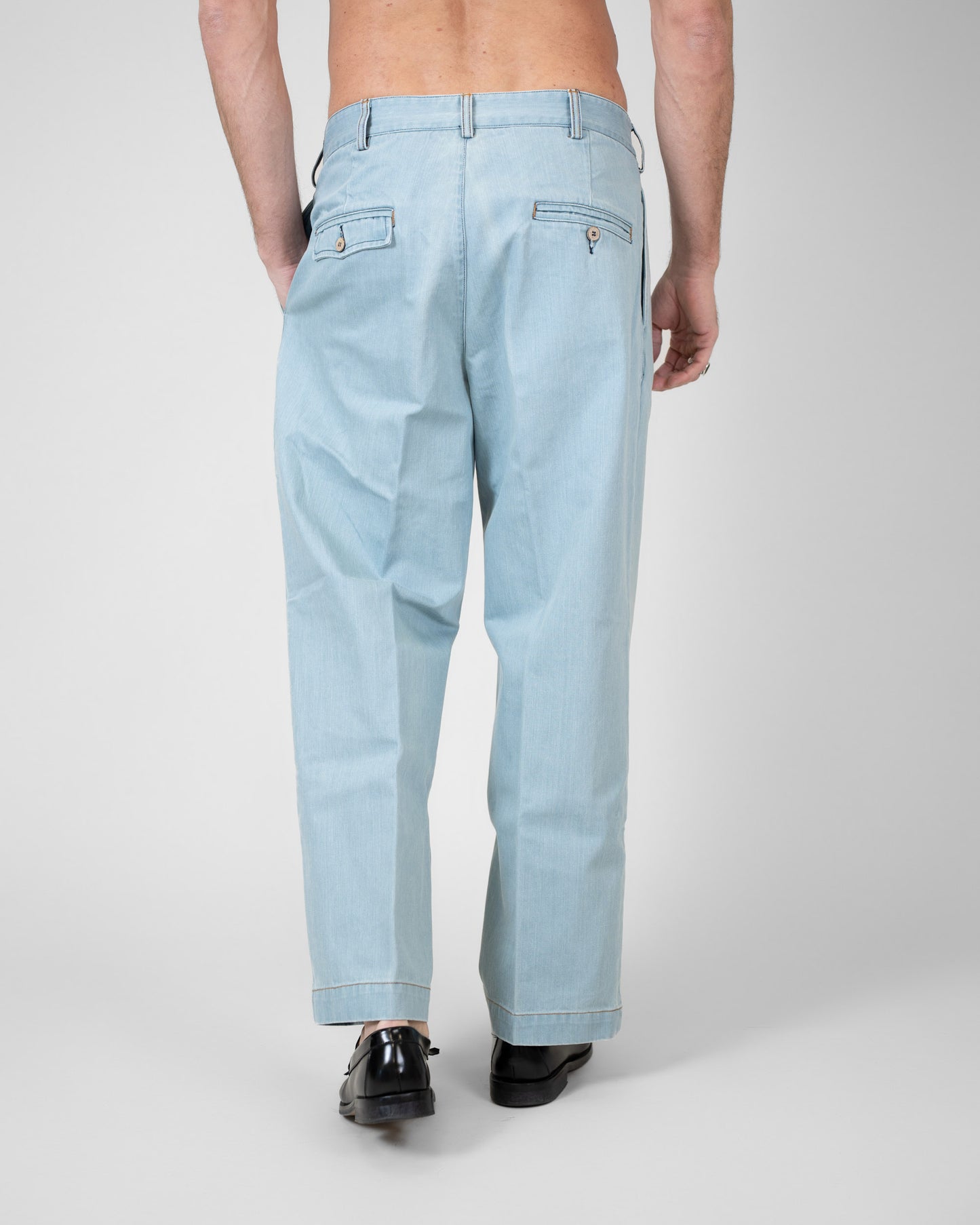 Jeans Pecori Lavaggio Chiaro