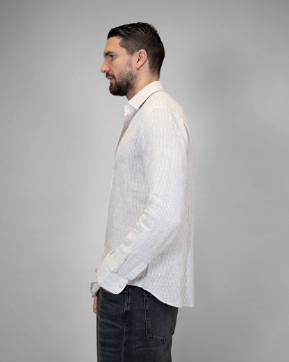 Camicia Lino Beige