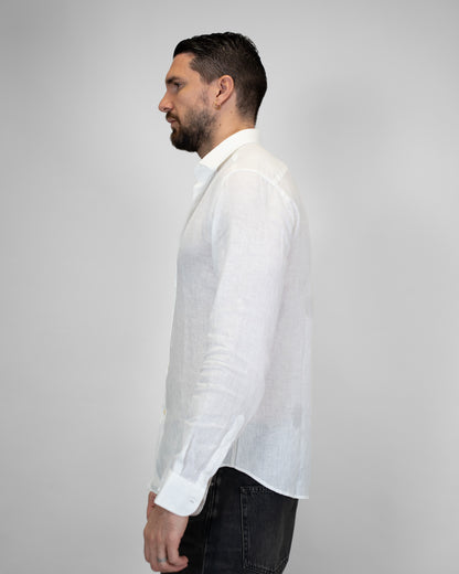 Camicia Lino Bianca