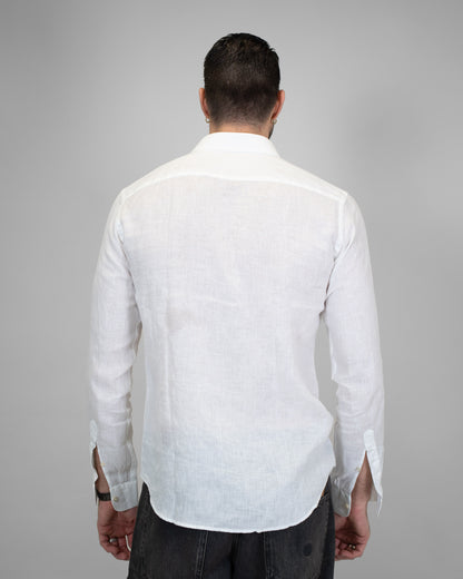 Camicia Lino Bianca