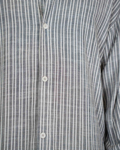 Camicia Oversize Lino Coulisse