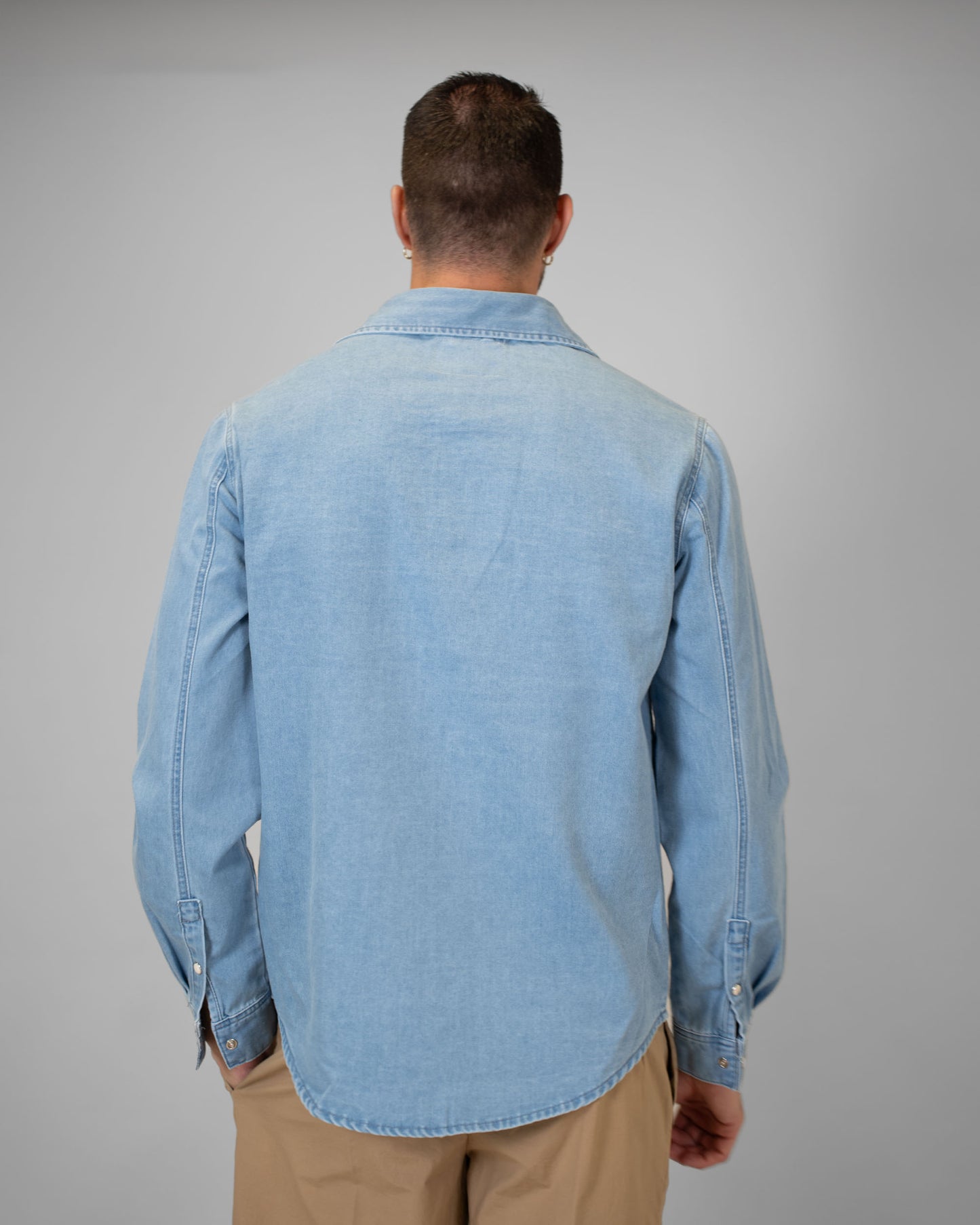 Camicia Denim Ricamo