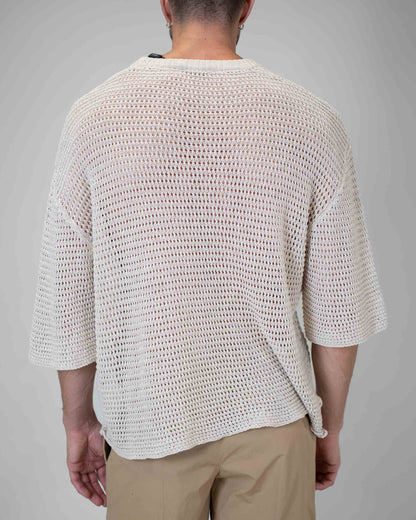 Maglia Rete Beige