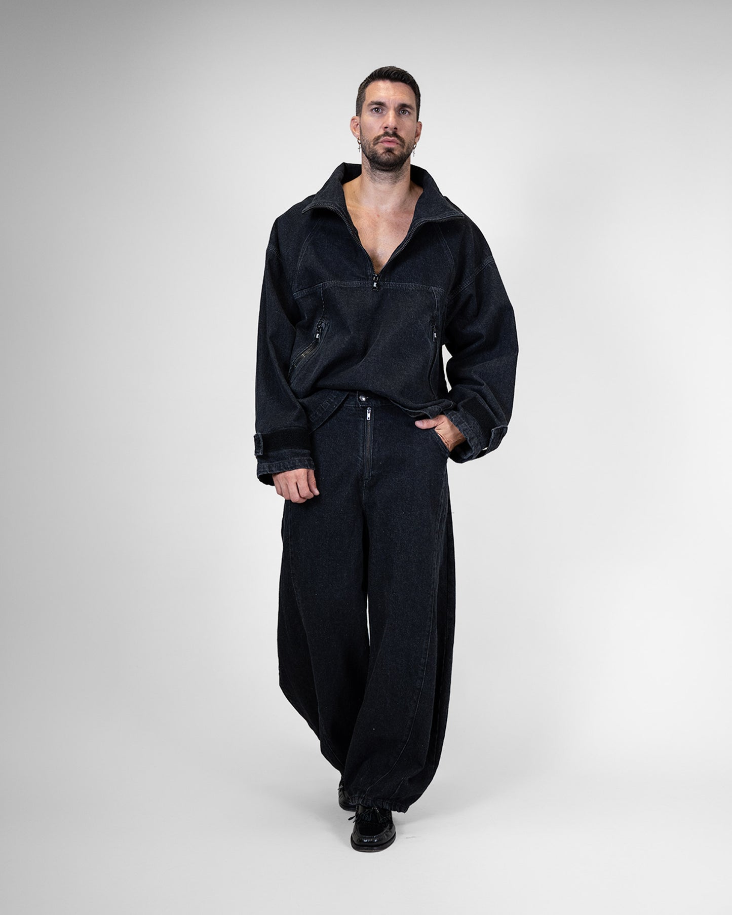 Pantalone Texas Jeans Black