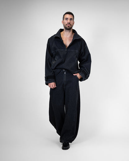 Pantalone Texas Jeans Black