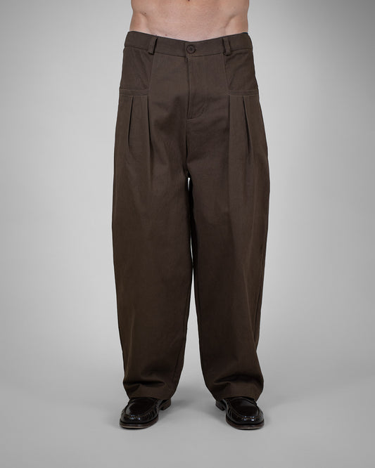 Pantalone Castle Marrone