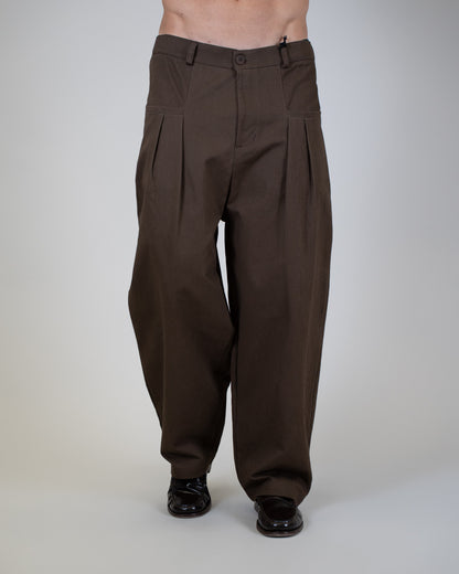 Pantalone Castle Marrone