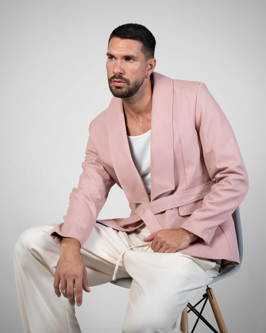 Giacca Corbousier Rosa