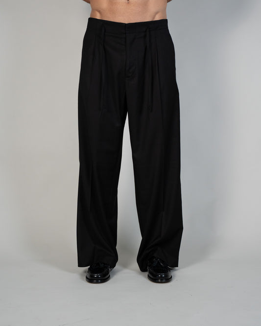 Pantalone Nero Coulisse