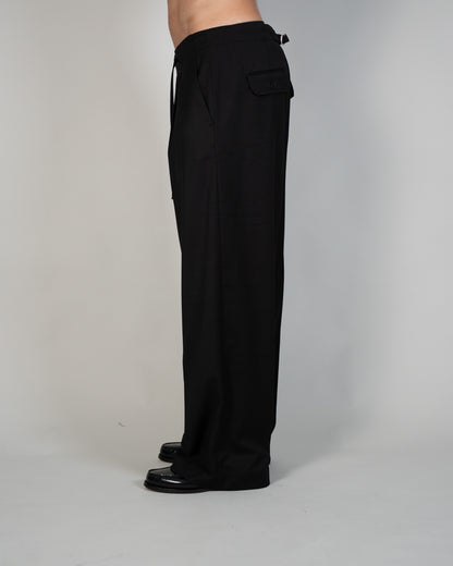 Pantalone Nero Coulisse