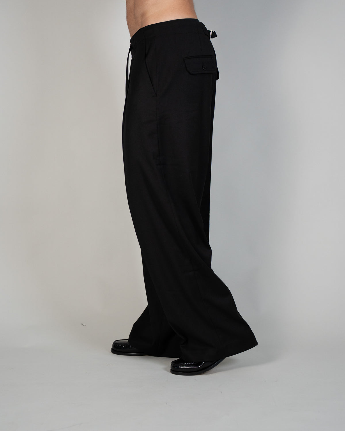 Pantalone Nero Coulisse