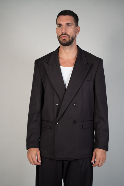 Giacca Abito Dark Brown