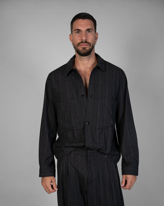 Camicia Coordinato Dark Grey