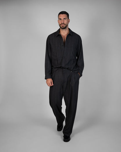 Camicia Coordinato Dark Grey