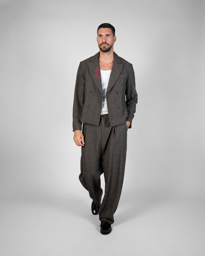 Pantalone Roses Quadro