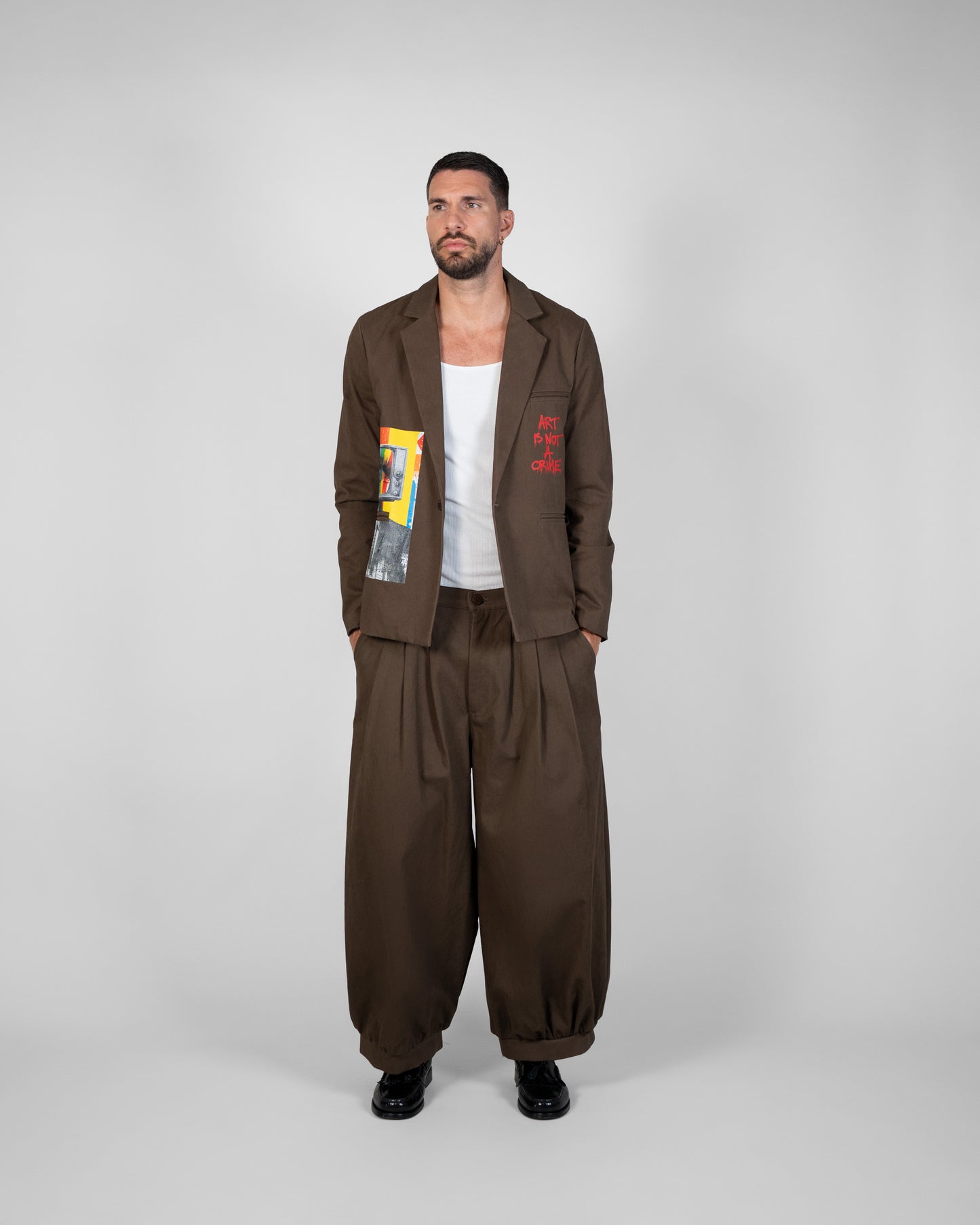 Pantalone Circle Marrone