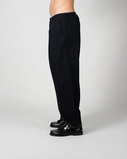 Pantalone Ridolfi blu/marrone