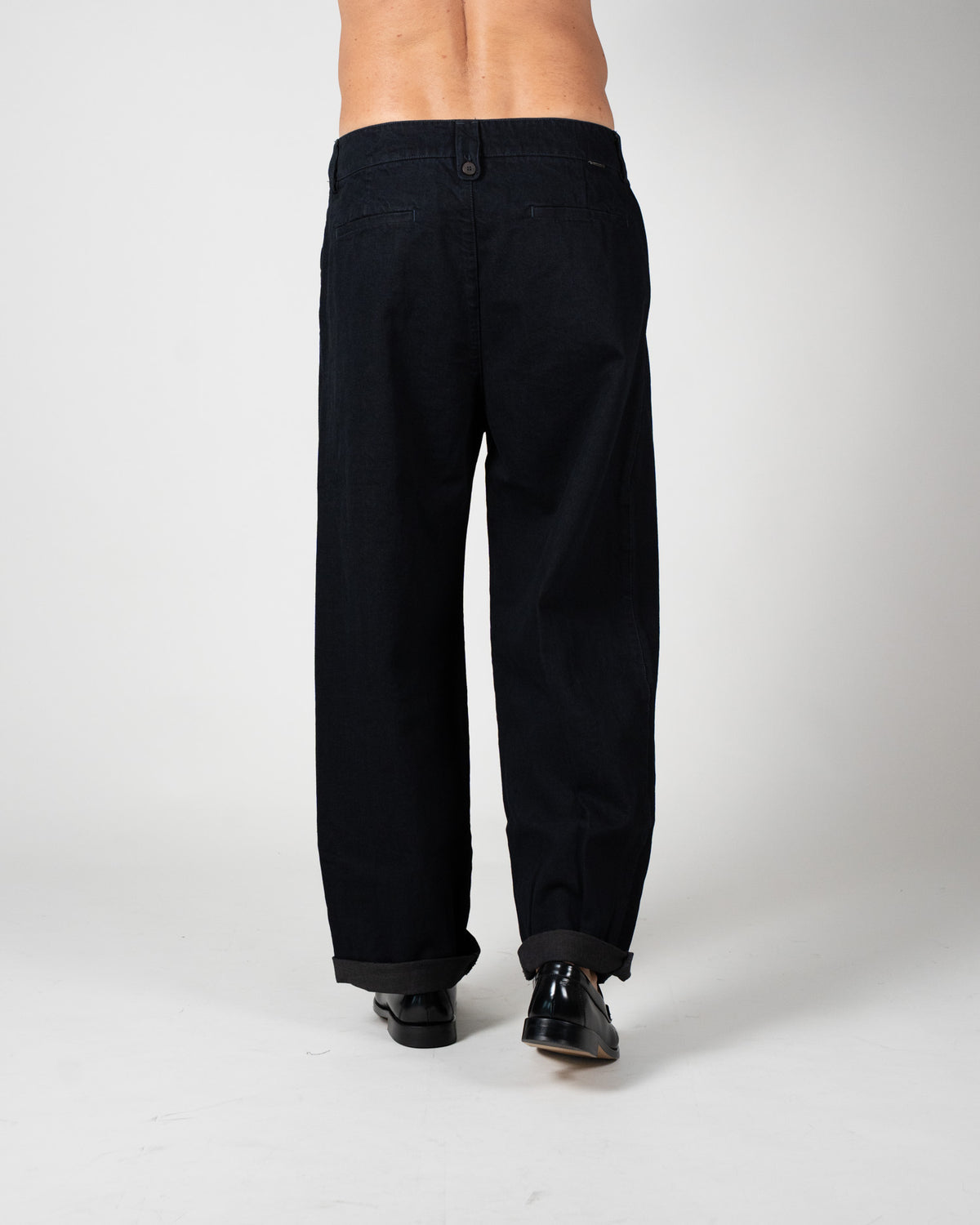 Pantalone Ridolfi blu/marrone