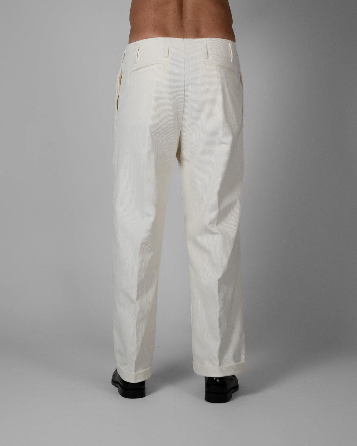 Pantalone Velluto Panna