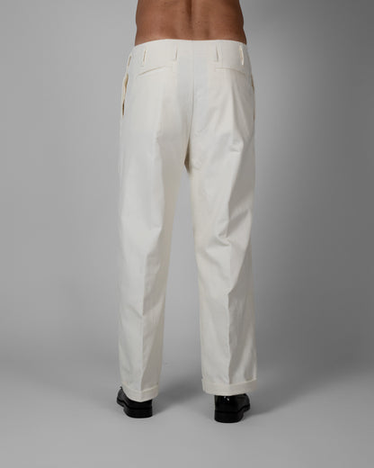 Pantalone Velluto Panna