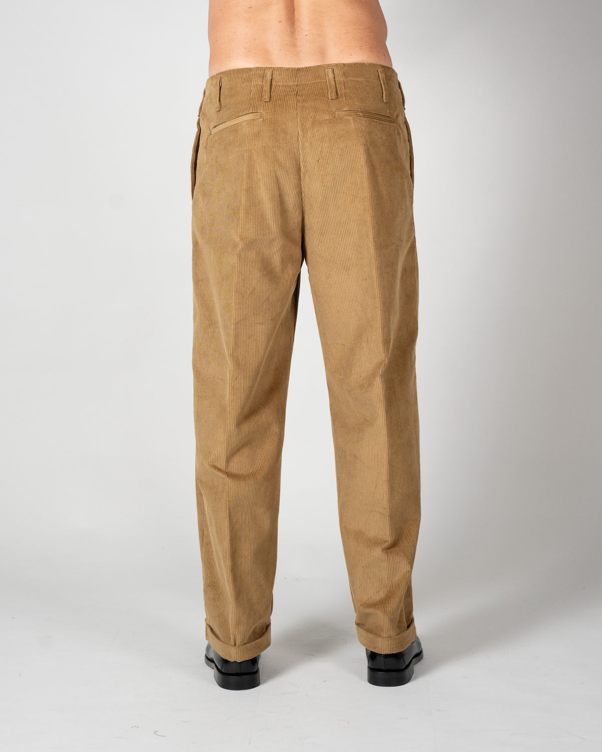 Pantalone Velluto Ocra