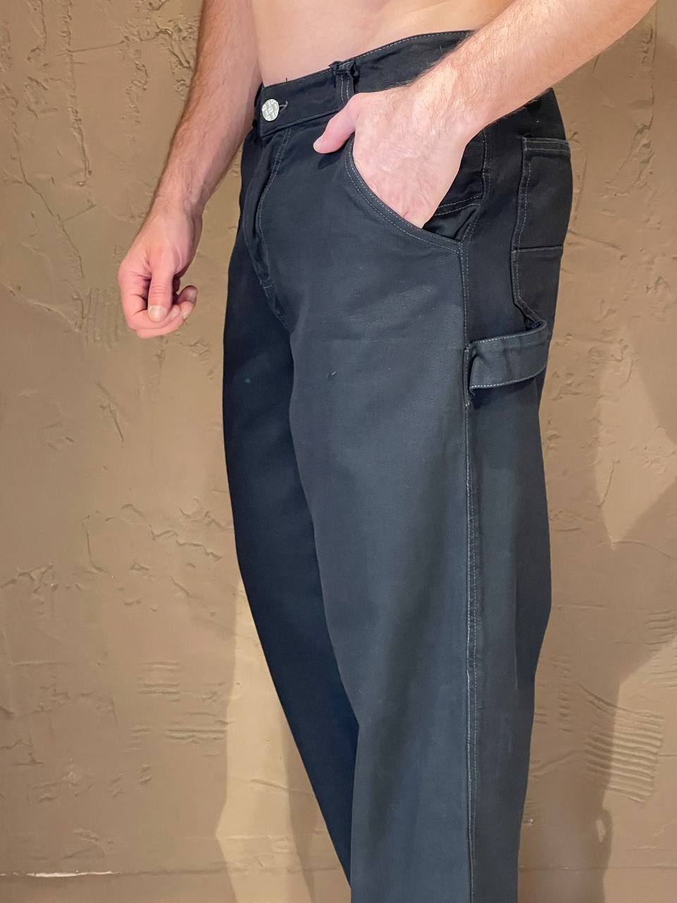 Pantalone Cargo Nero